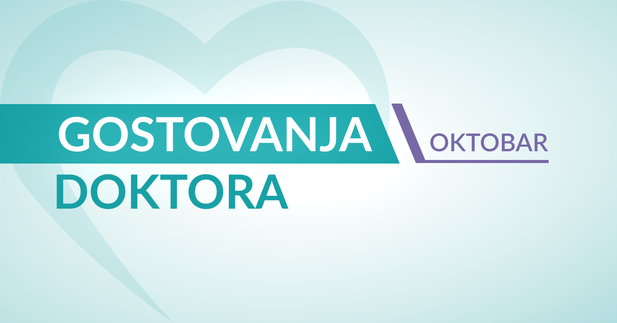 Gostovanja doktora u oktobru