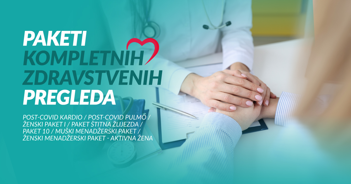 Paketi kompletnih zdravstvenih pregleda