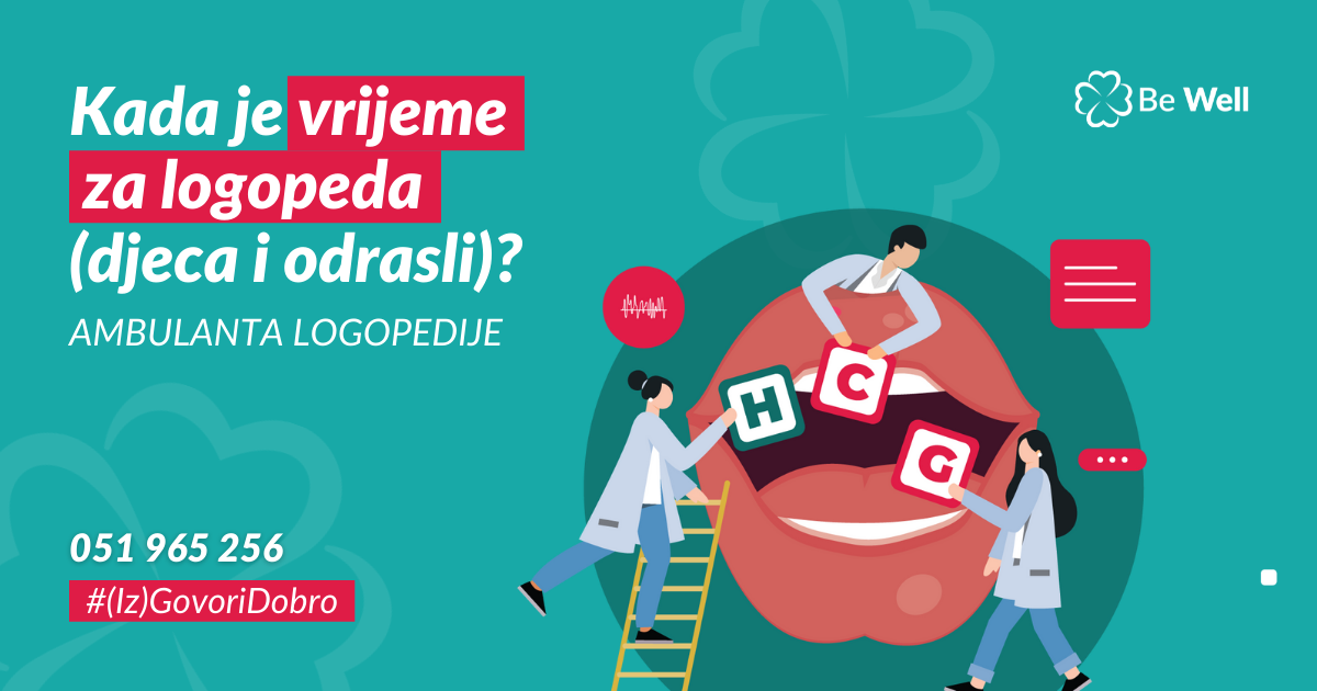 Kada je vrijeme za logopedski pregled (djeca i odrasli)?